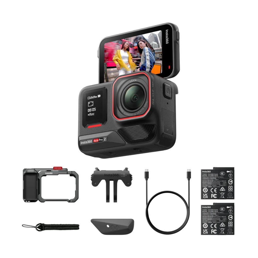 Cámara De Acción Insta360 Ace Pro 2 Dual Battery Xplorer